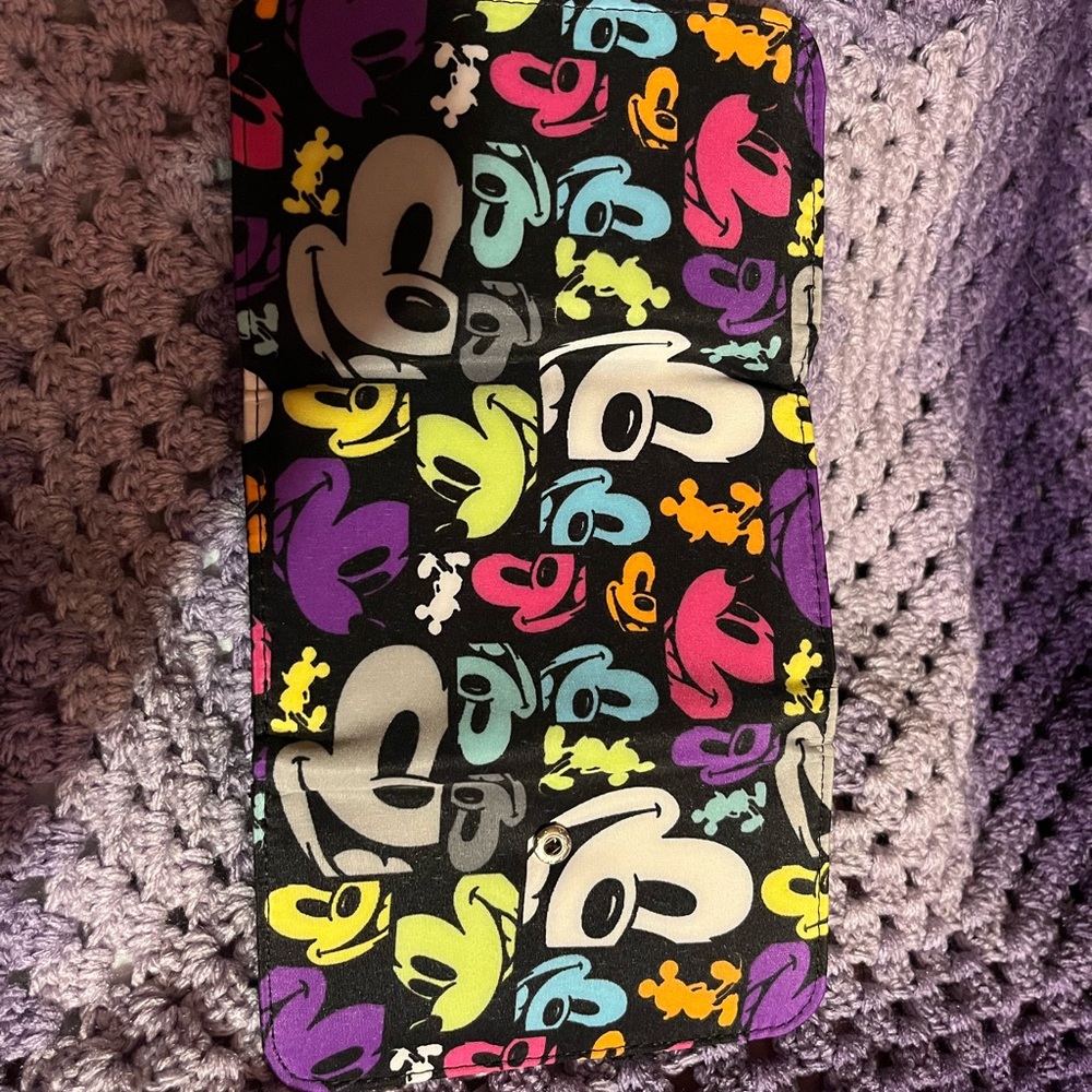 Disney Mickey wallet very colorful